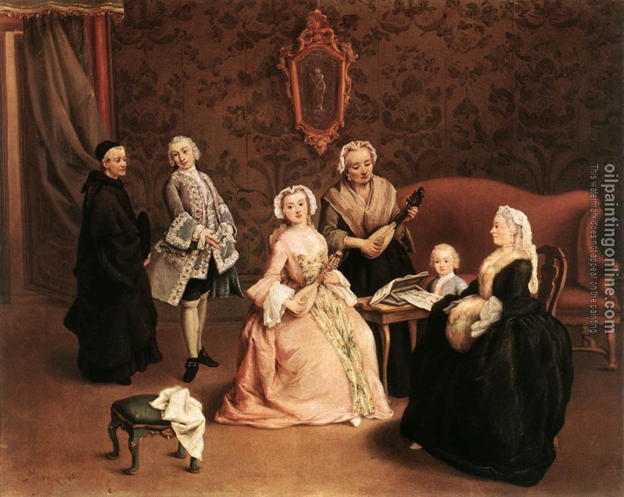 Pietro Longhi - The Little Concert